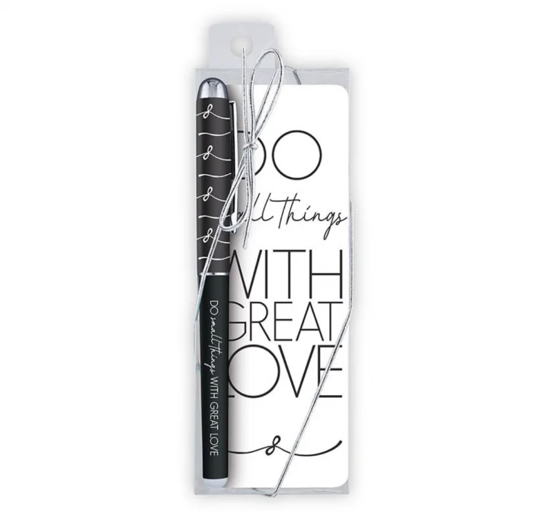 Do Small Things Pen & Bookmark Set