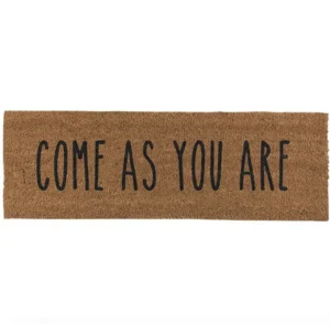 Come As You Are Door Mat