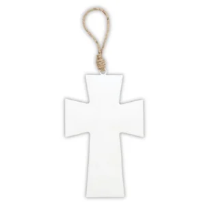 8" Enamel Wall Cross