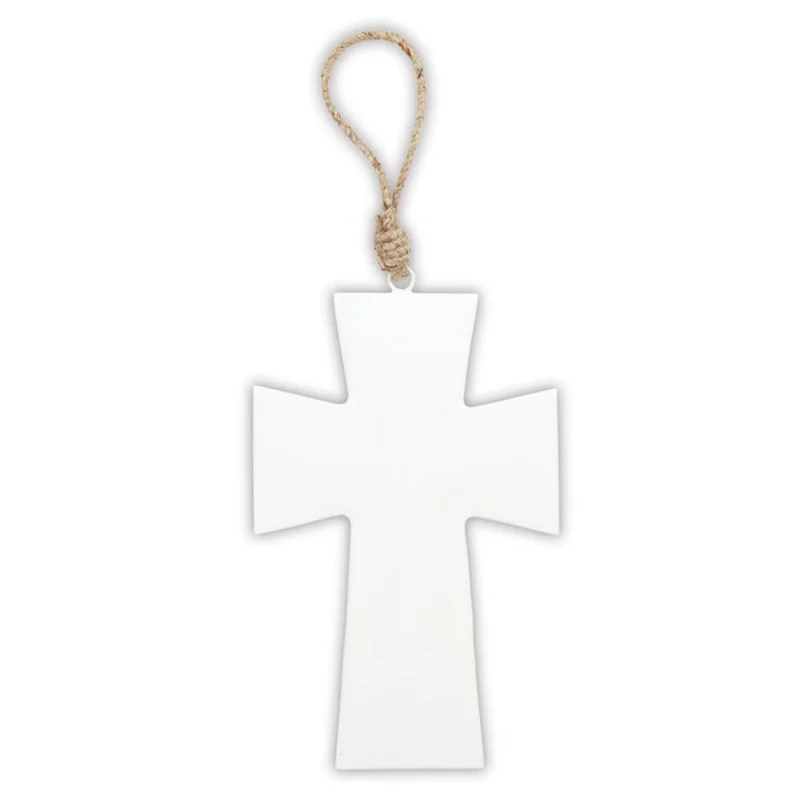 8" Enamel Wall Cross