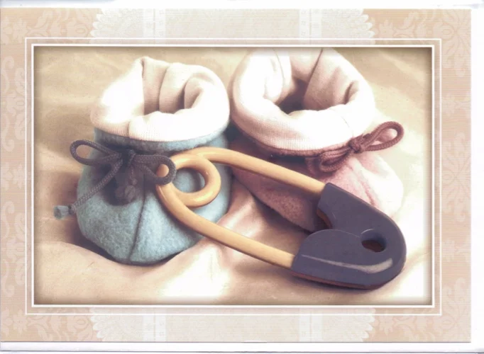 Baby Shoes and Pin