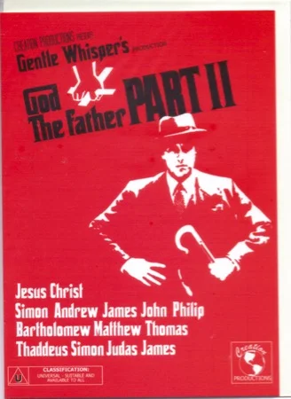 God The Father Part 2 Printed Greetings Card