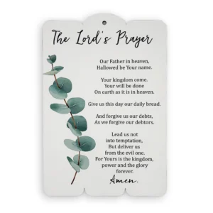 Wooden Wall Plaque – “The Lord’s Prayer”