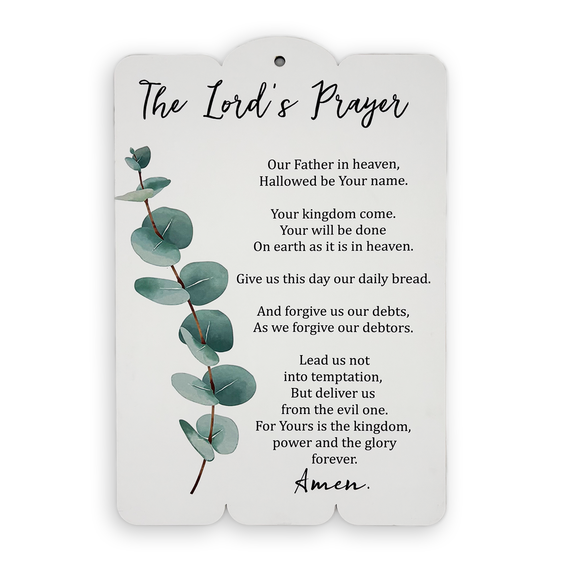 Wooden Wall Plaque – “The Lord’s Prayer”