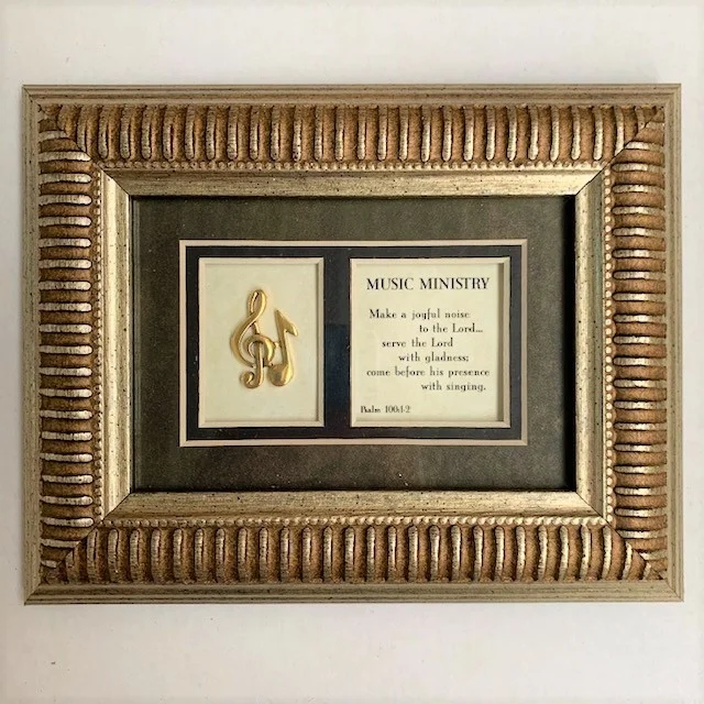 Music Ministry Appreciation Frame