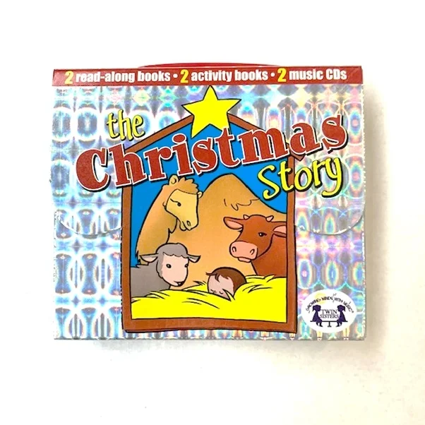 The Christmas Story - Music CD's with Read Along Books