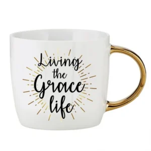 Gilded Mug Living Grace Life