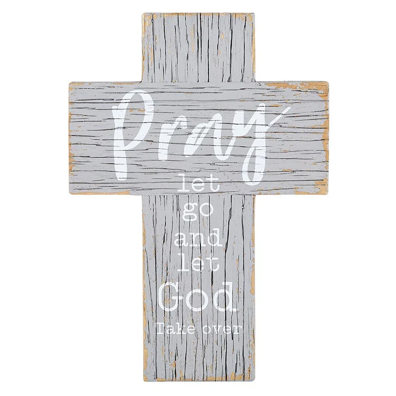 Pray Let Go Cross