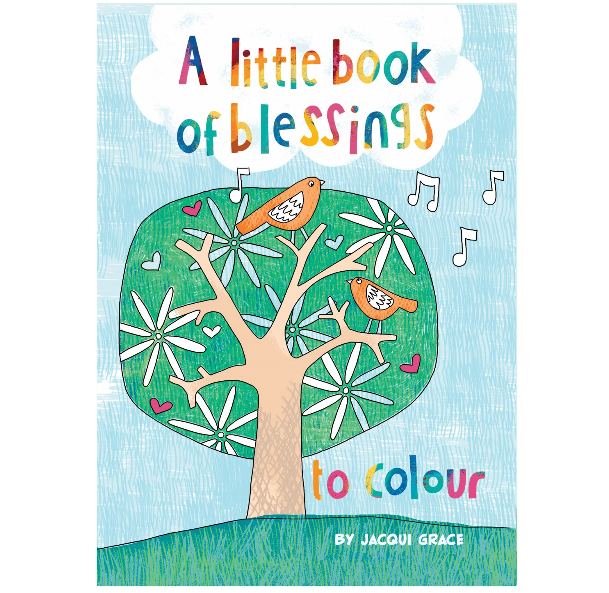 Little Book of Blessings to Colour