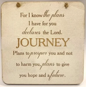 Square Plaque - Journey