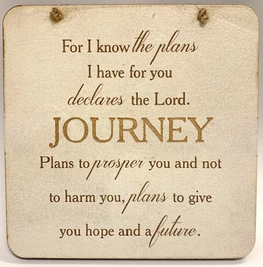 Square Plaque - Journey
