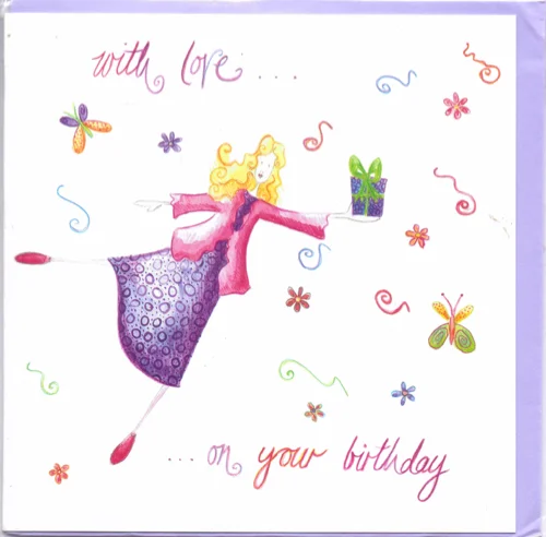 Big Sky Cards - With Love Birthday