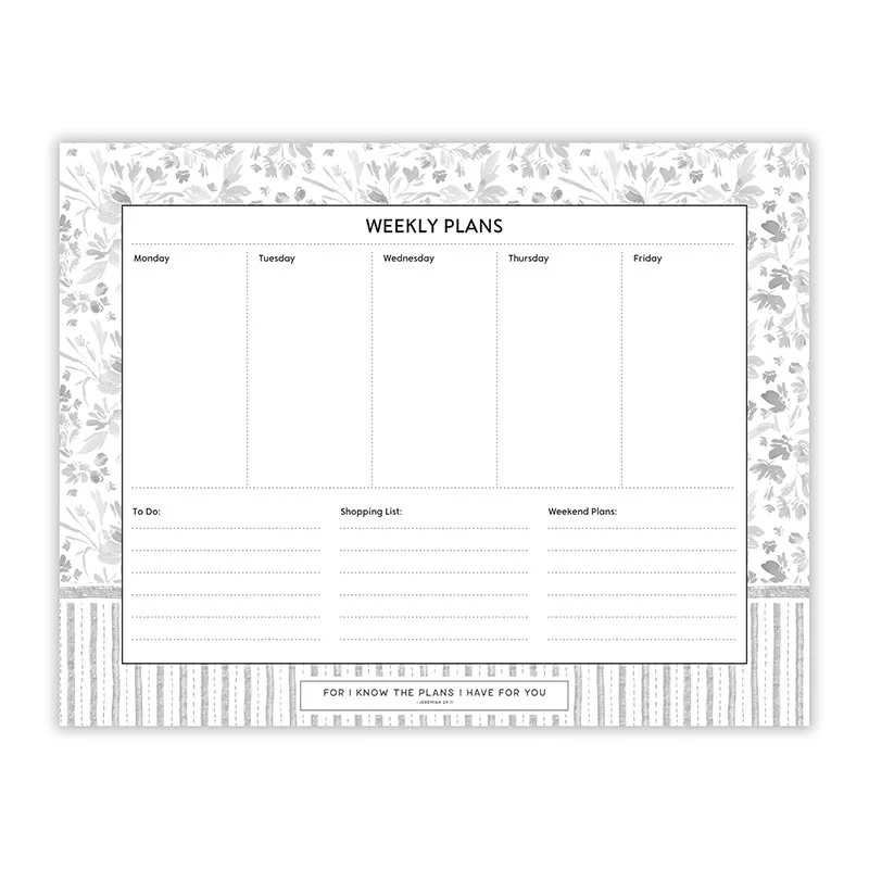 Weekly Planner - For I Know