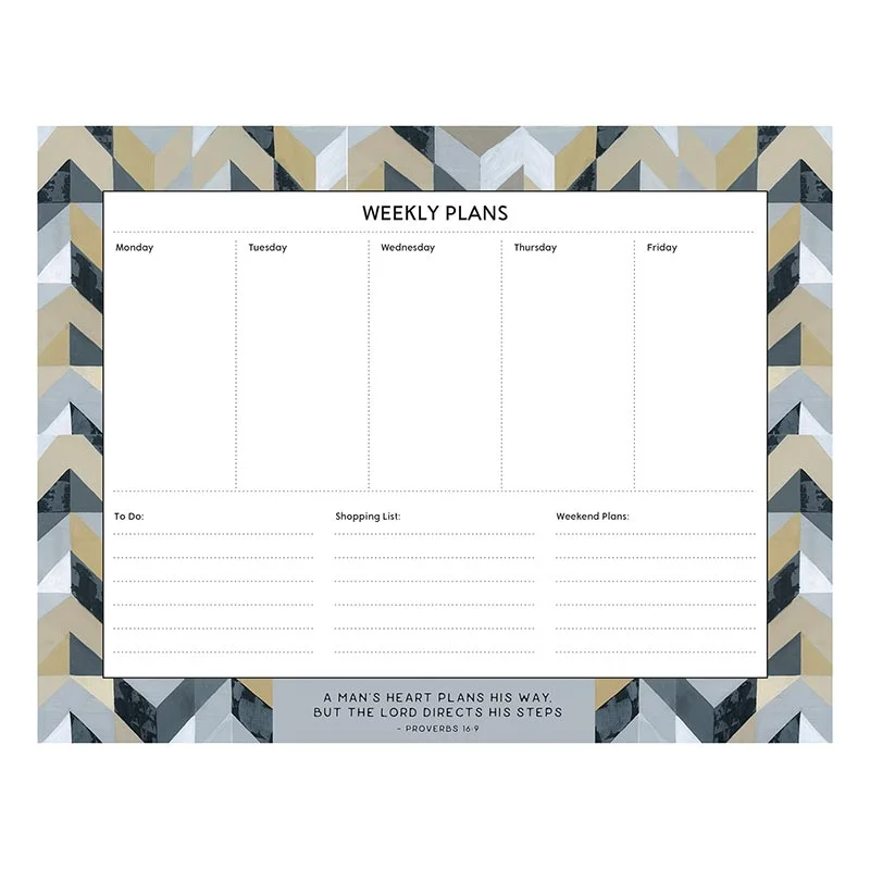 Weekly Planner - Man's Heart