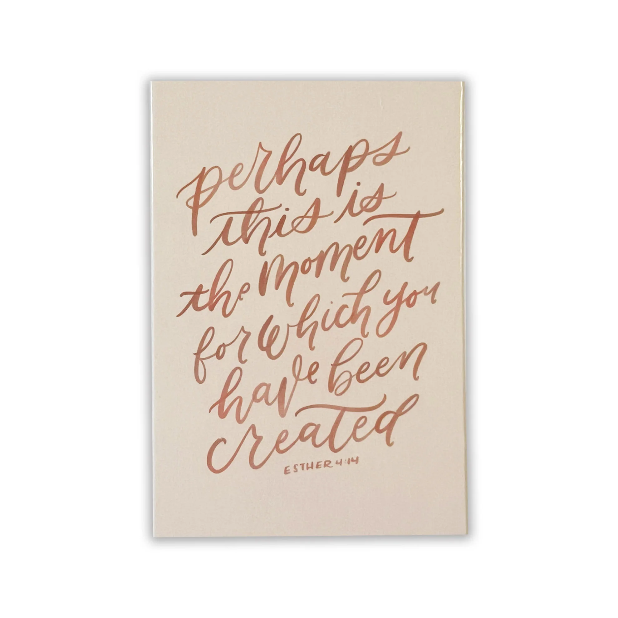 Perhaps This is The Moment Pass-it-on Pocket Card