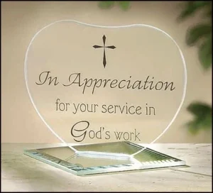 Appreciation Glass Stand