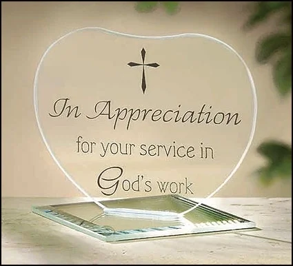 Appreciation Glass Stand