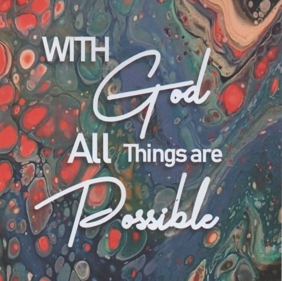 Greetings Card All Things are Possible