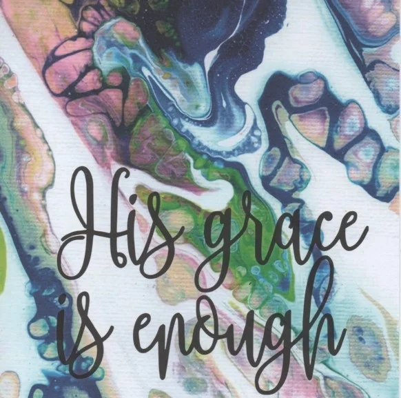 Greetings Card His Grace is Enough