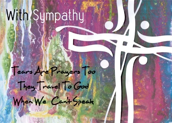 With Sympathy Greetings Card