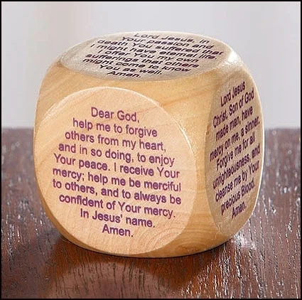 Lenten Prayer Cube