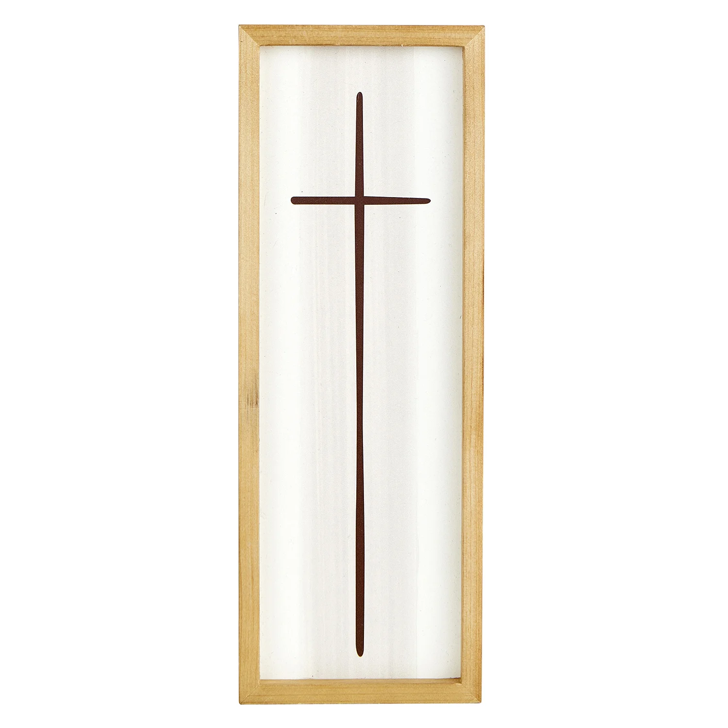 Framed Cross - Cream