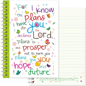 I Know the Plans A5 Notebook