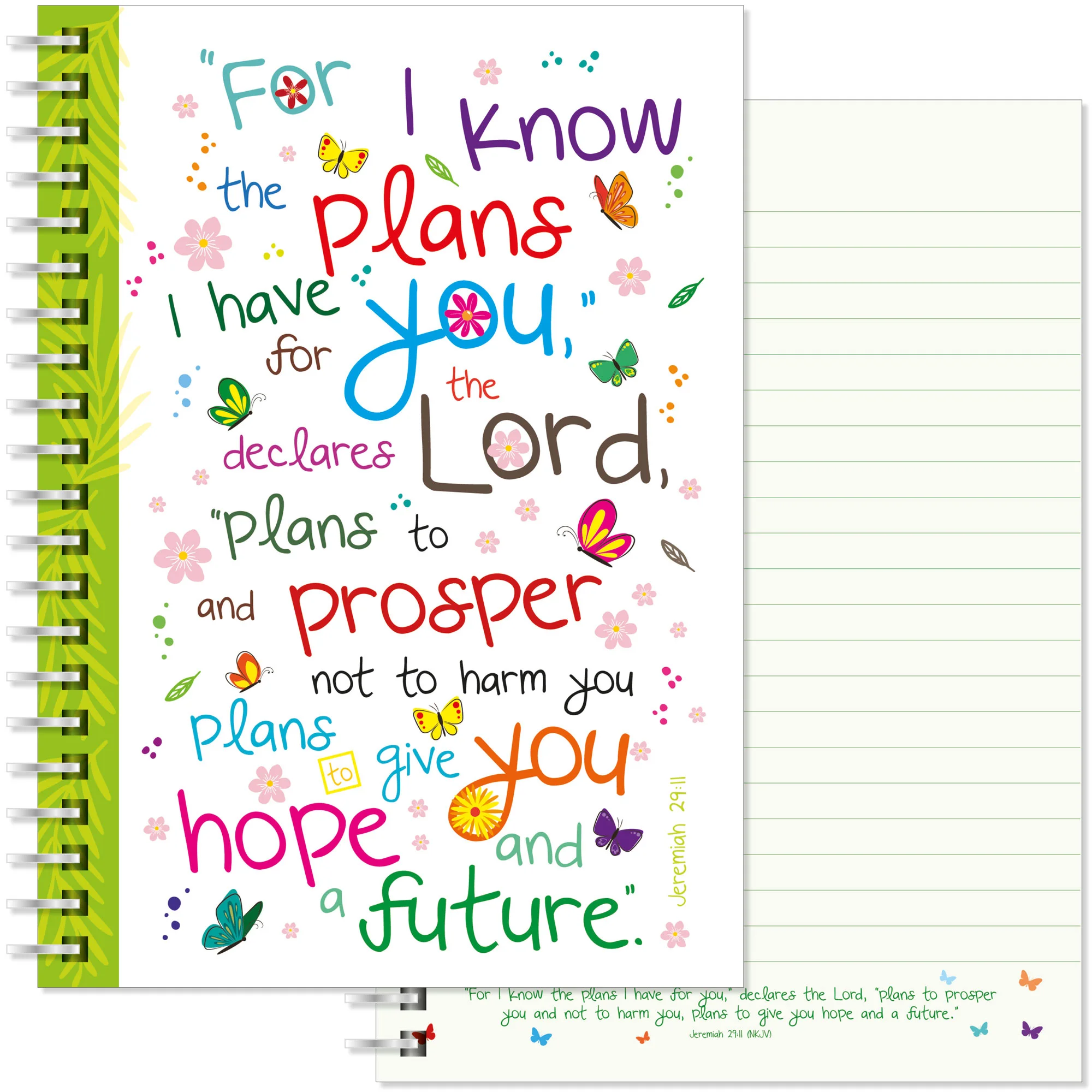 I Know the Plans A5 Notebook