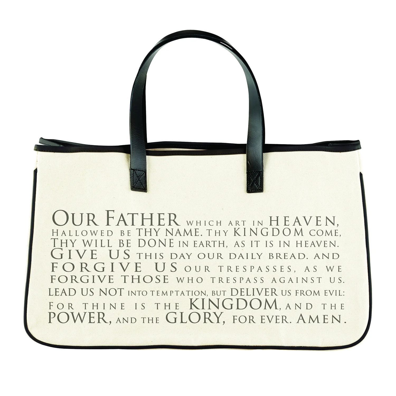 Canvas Tote Bag - Our Father