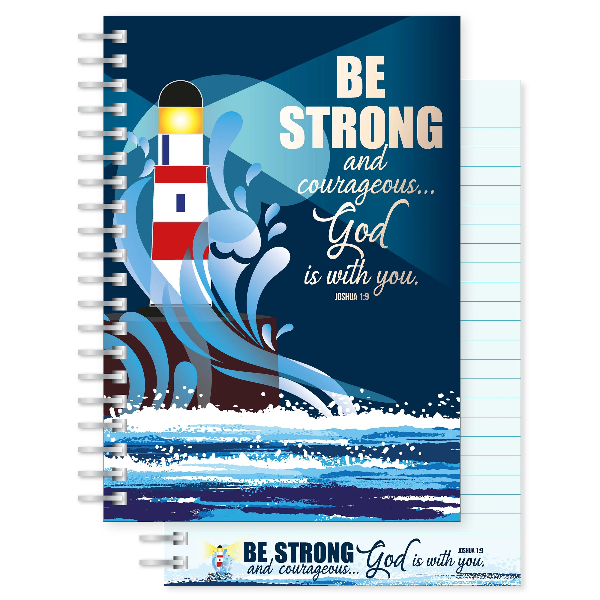 Be Strong A5 Christian Notebook