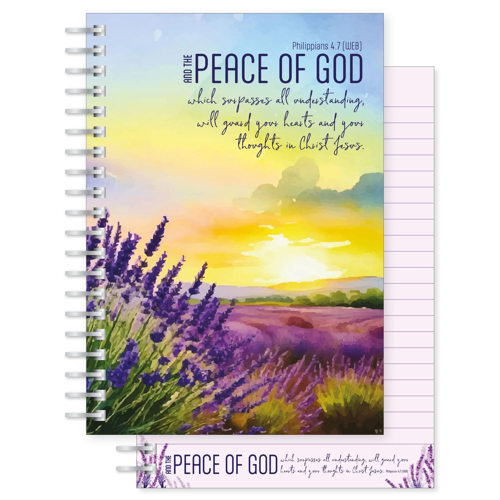 Peace of God A5 Christian Notebook