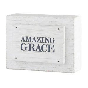 Wood Block - Amazing Grace