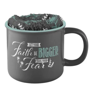 Mug & Sock Gift Set - Faith Be