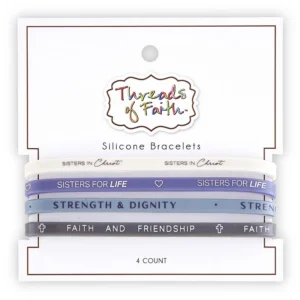 Silicone Bracelet - Sisters In Christ - 4 Pack