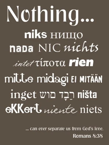 Nothing - Medium Plaque Warm Grey