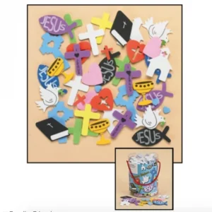 Tub of Assorted Foam Stickers