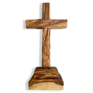 16cm Olivewood Standing Cross