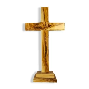 20cm Olivewood Standing Cross