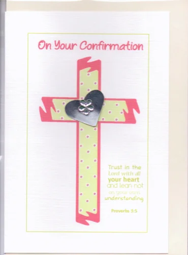 Three Dot Cards - On Your Confirmation (Pink)