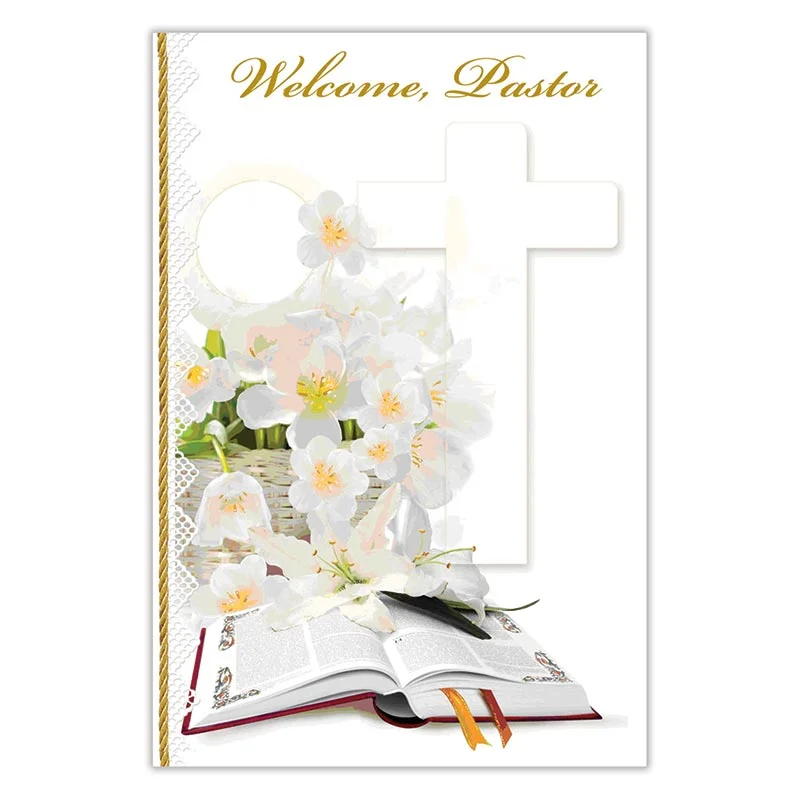 Welcome Pastor Greetings Card