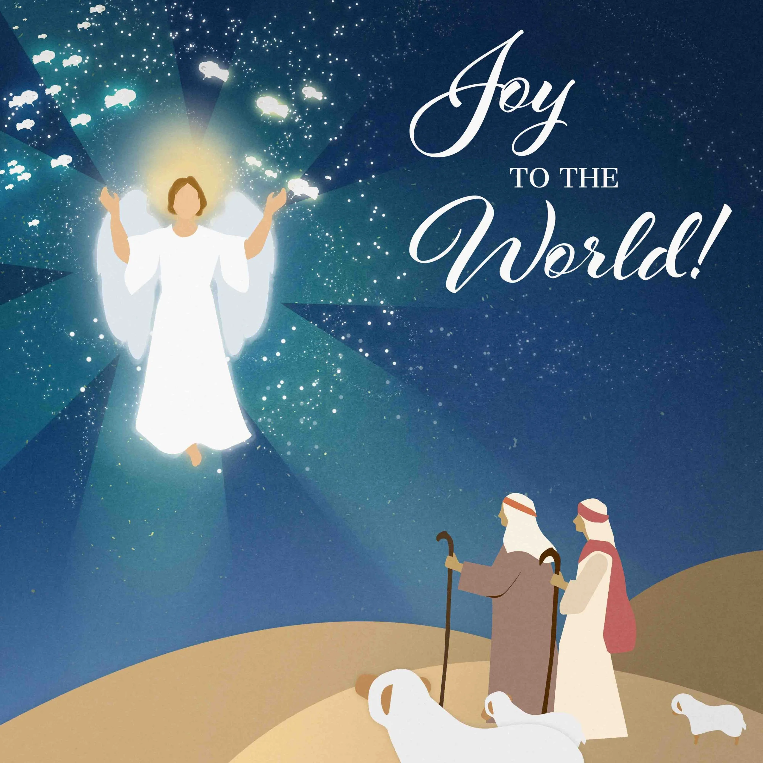 Joy to the World Sheep - Pack of 10