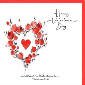 Happy Valentine's Day Greetings Card