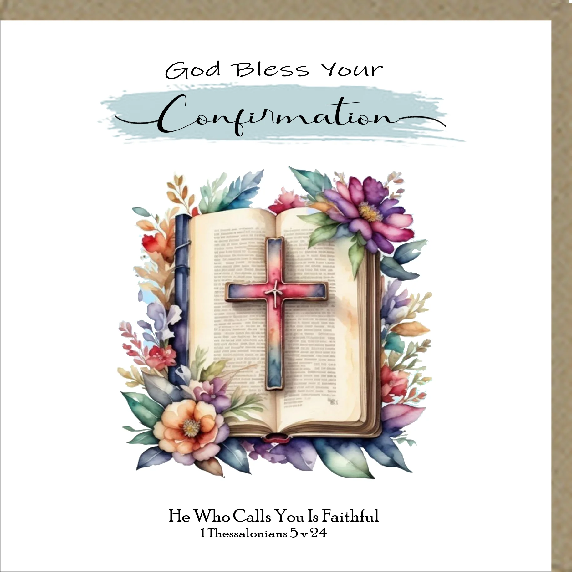 God Bless Your Confirmation Greeting Cards