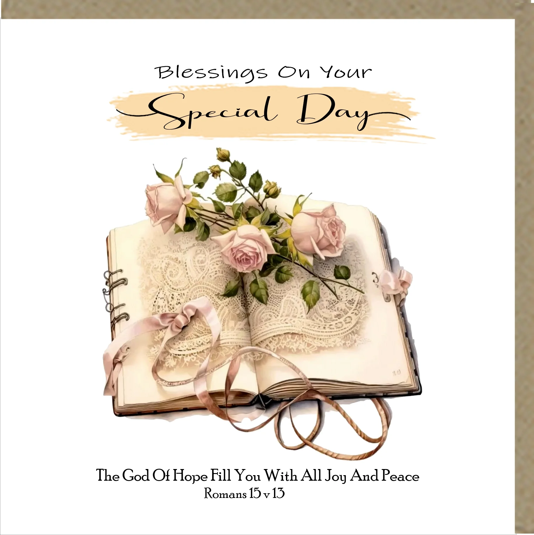 Blessings On Your Special Day Greeting Cards