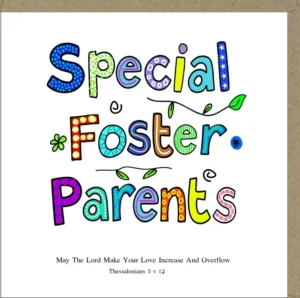 Greeting Card - Special Foster Parents
