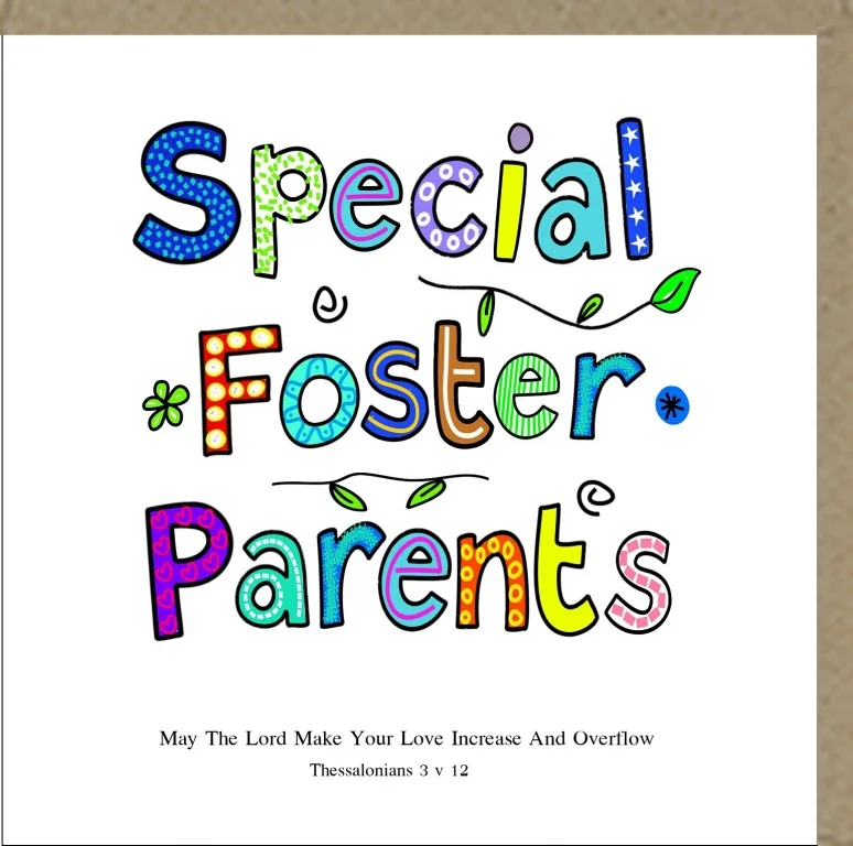 Greeting Card - Special Foster Parents