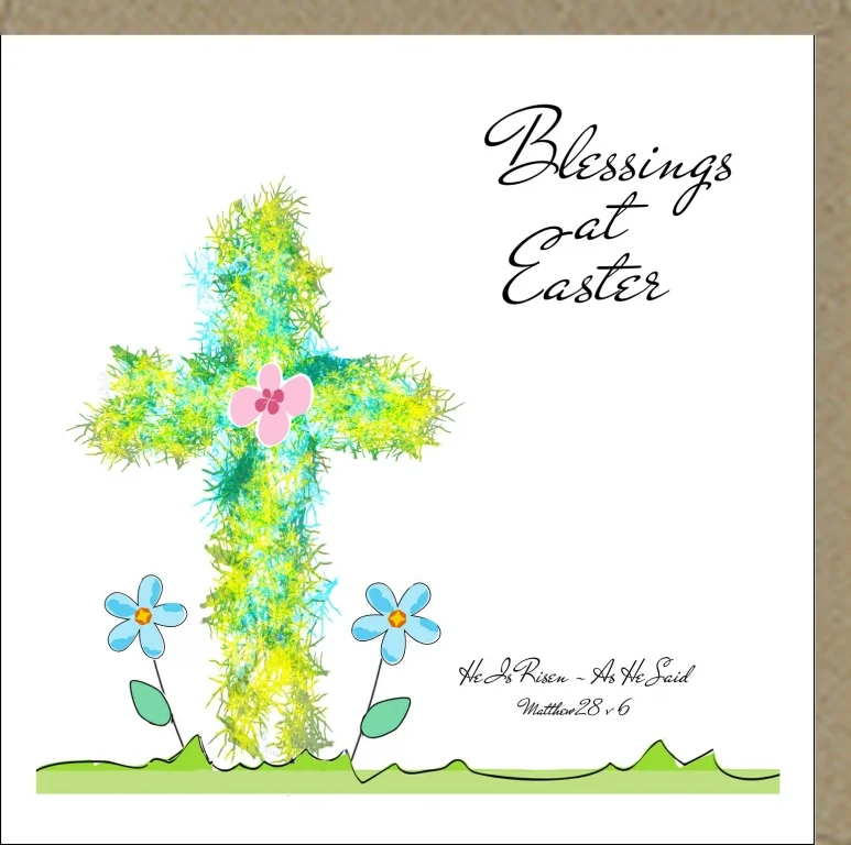 Blessings at Easter - Potty Mouse Easter Cards