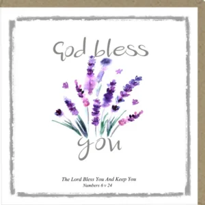 Greetings Card God Bless you