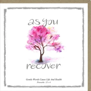 Greetings Card As you Recover