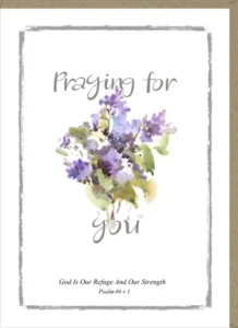 Greetings Card Praying for you
